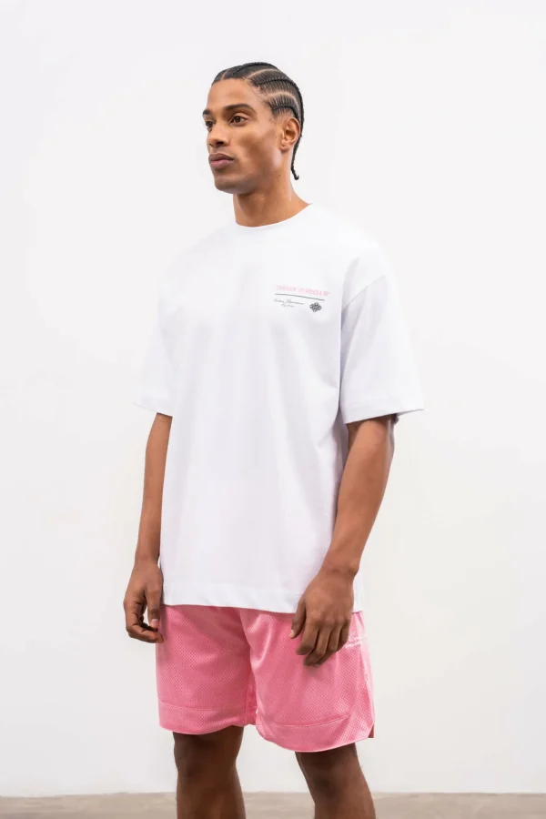 The Couture Club Airtex Panelled Shorts