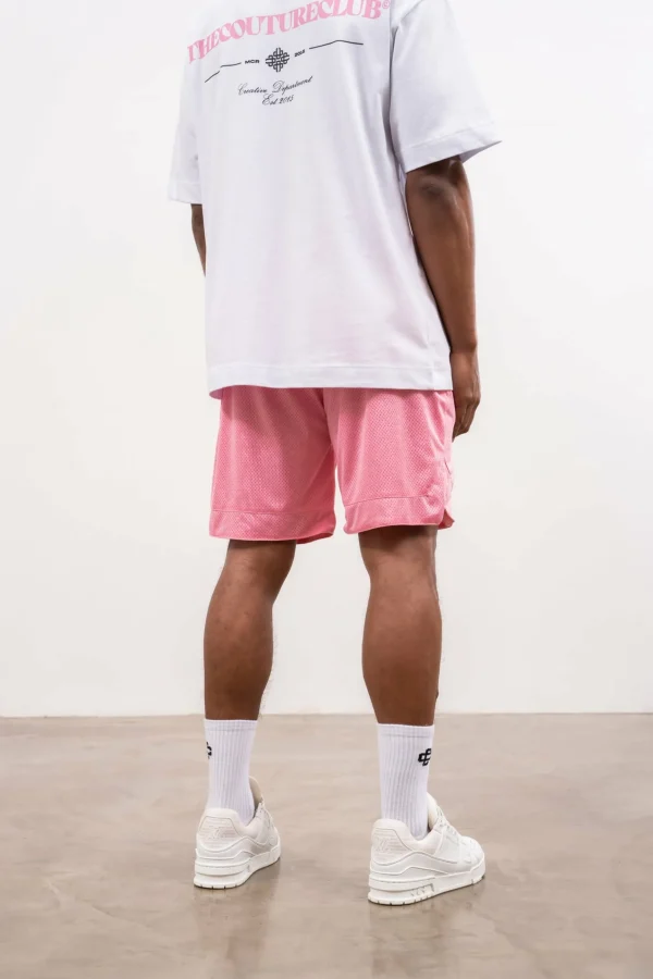 The Couture Club Airtex Panelled Shorts