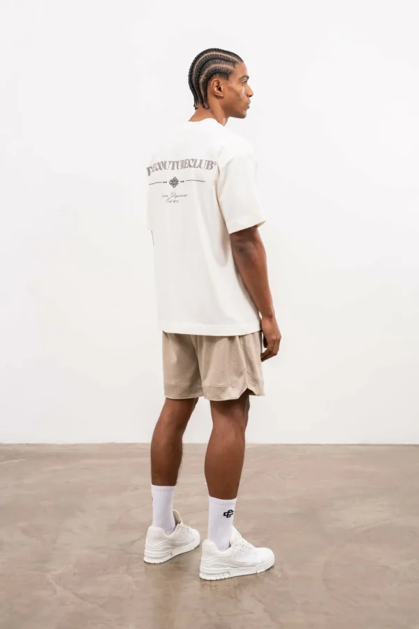 The Couture Club Airtex Panelled Shorts