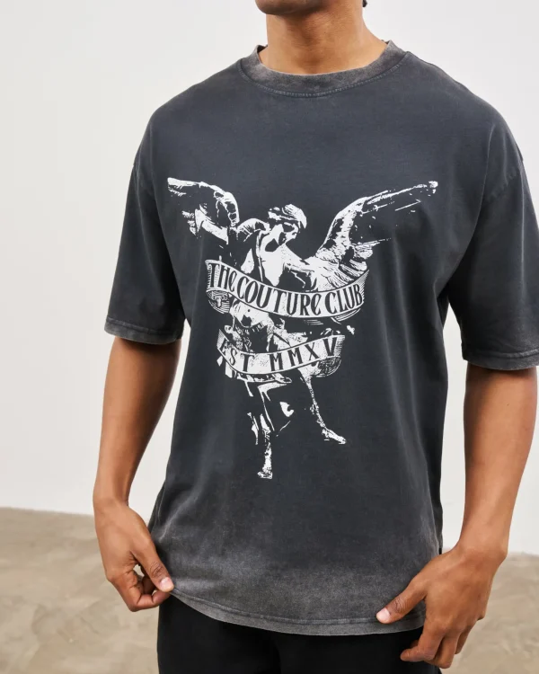 The Couture Club Angel Script Relaxed T-Shirt