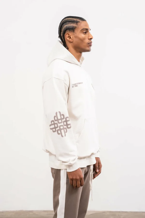 The Couture Club Blurred Emblem Graphic Hoodie