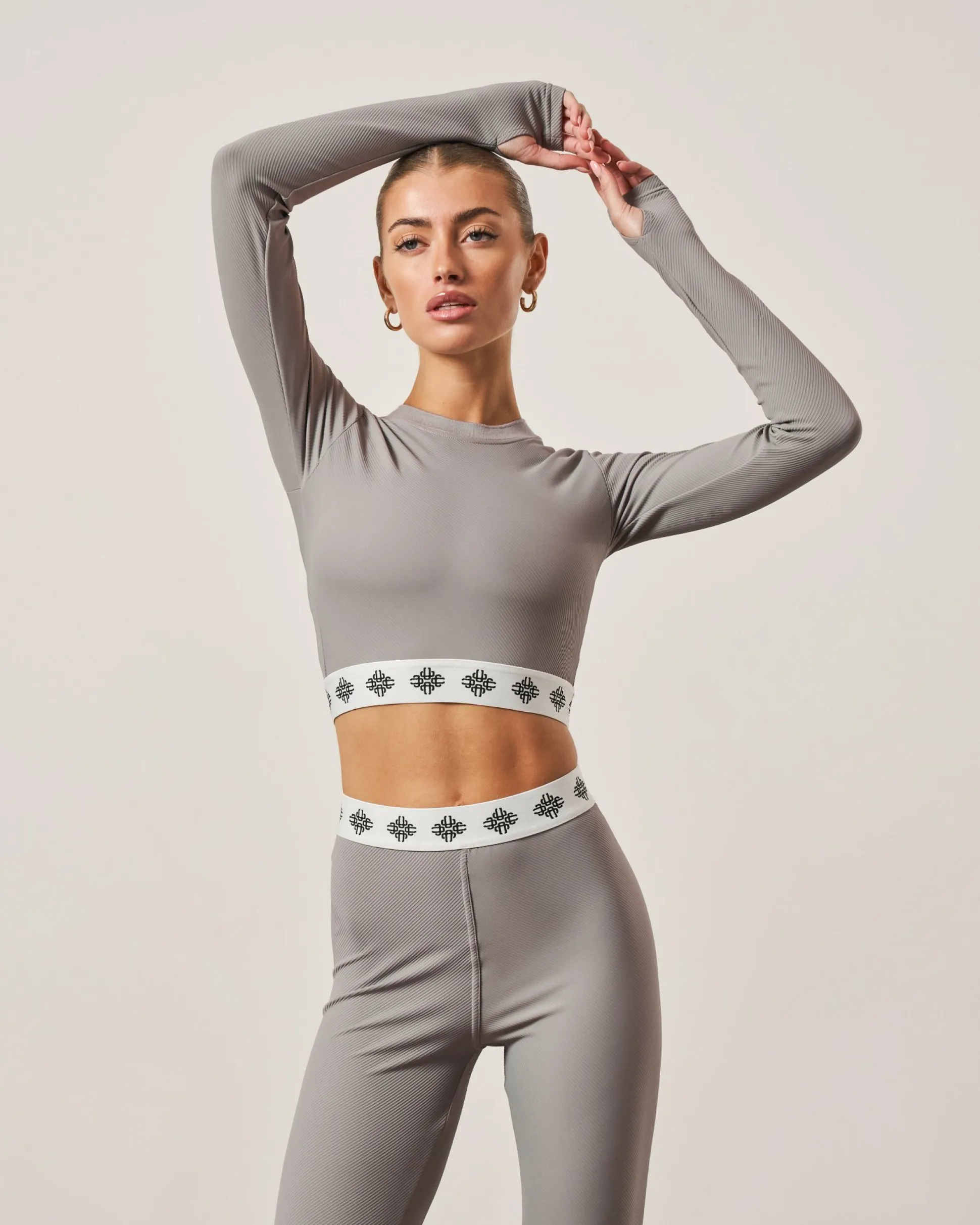 branded_waistband_fitted__1-1.webp The Couture Club Branded Waistband Fitted Ribbed Top