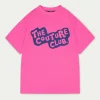 The Couture Club Bubble Logo Oversized T-Shirt
