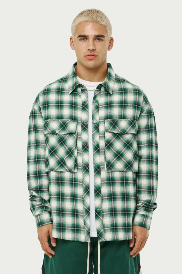 The Couture Club Copyright Check Relaxed Shirt
