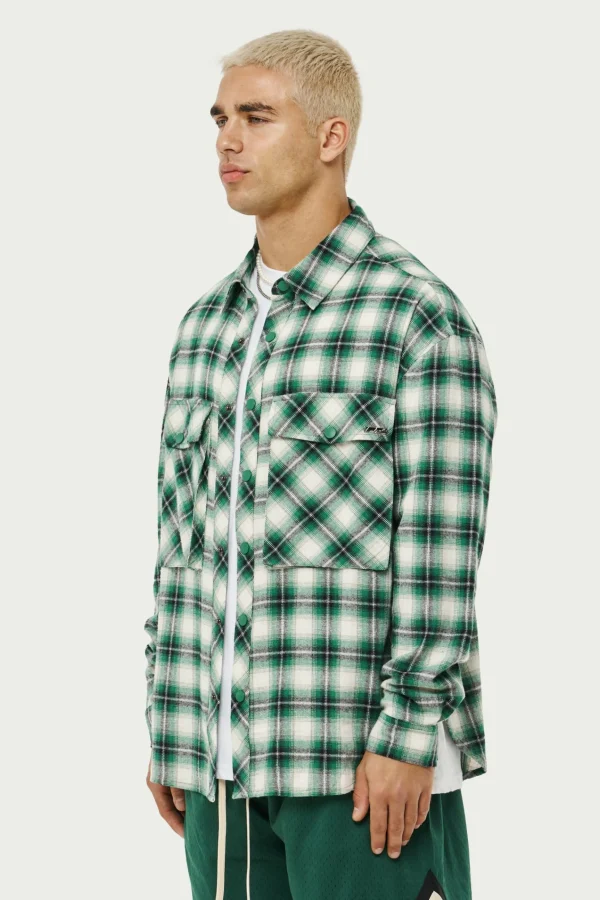 The Couture Club Copyright Check Relaxed Shirt