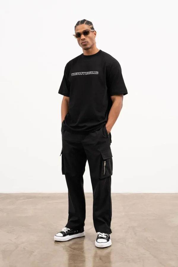 The Couture Club Copyright Outline Print T-Shirt