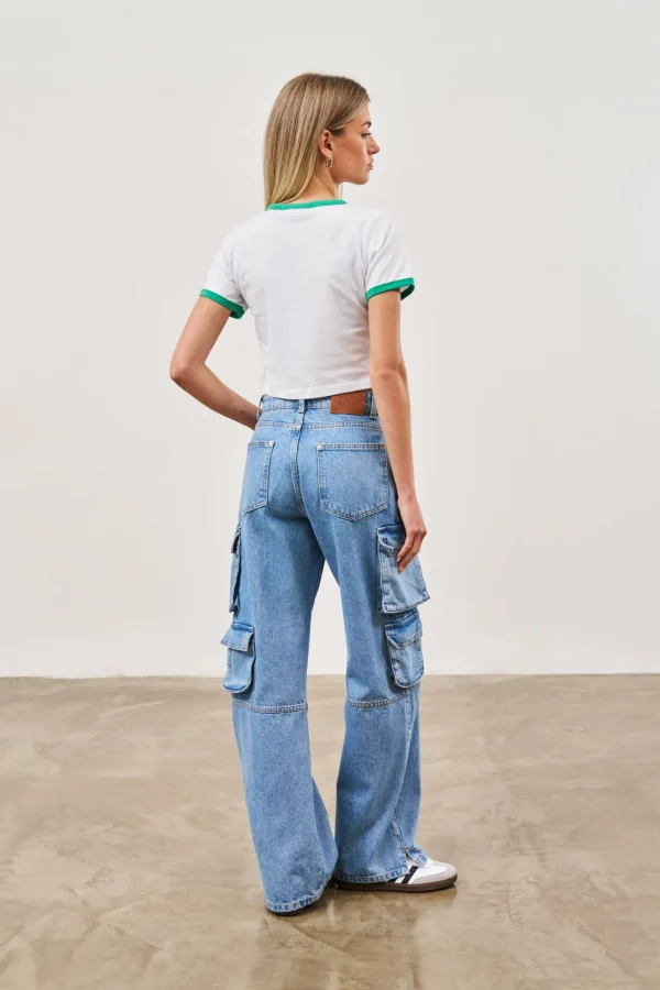 The Couture Club Couture Emblem Ringer Baby Tee