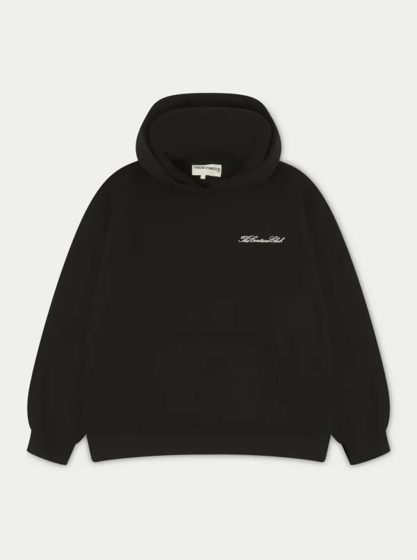 The Couture Club Couture Script Puff Sleeve Hoodie