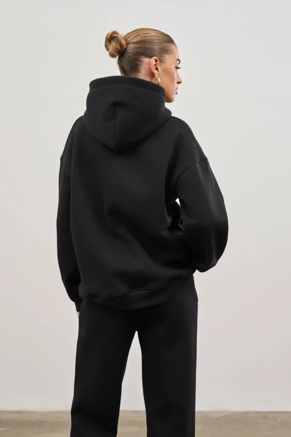 The Couture Club Couture Script Puff Sleeve Hoodie