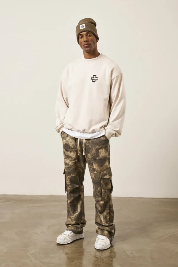 The Couture Club Cracked Emblem Sweatshirt