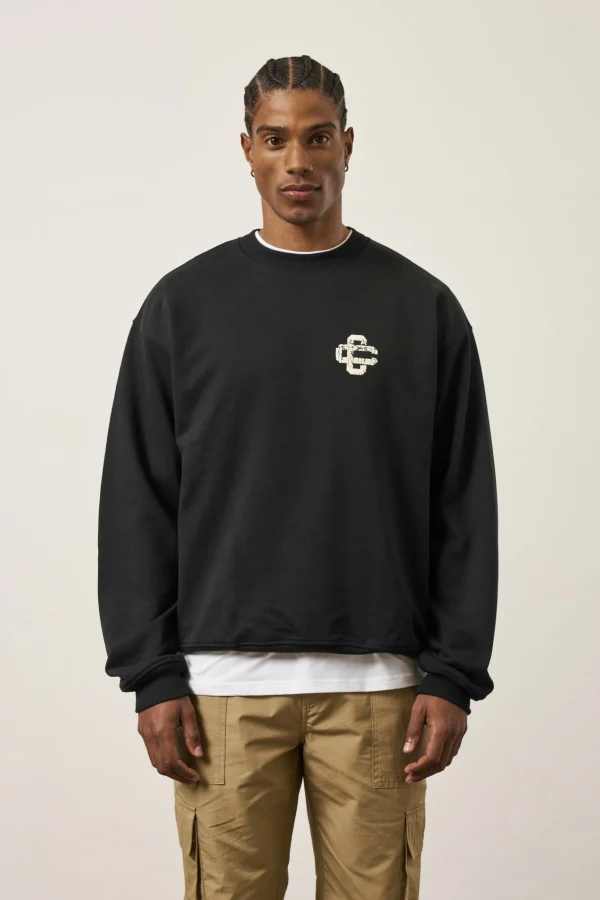 The Couture Club Cracked Emblem Sweatshirt