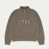 The Couture Club Ctre Half Zip Sweatshirt