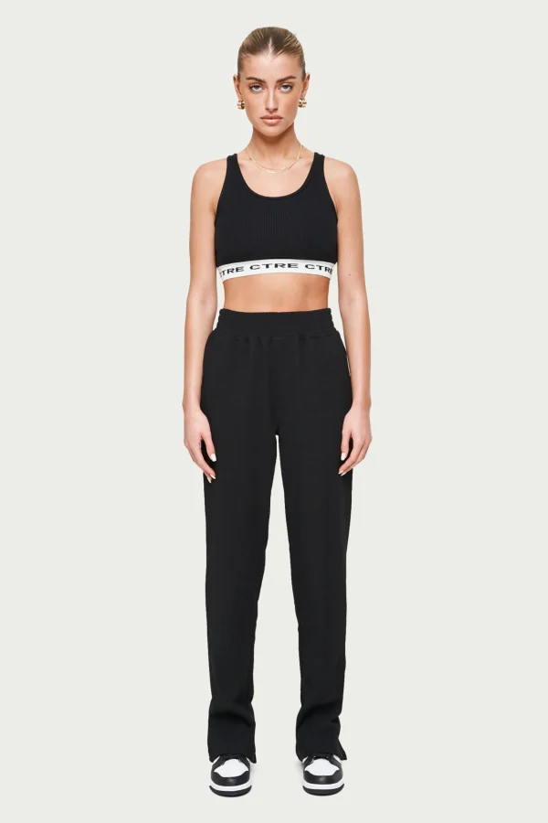 The Couture Club Ctre Knit Crop Top