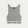 The Couture Club Ctre Knitted Vest Top