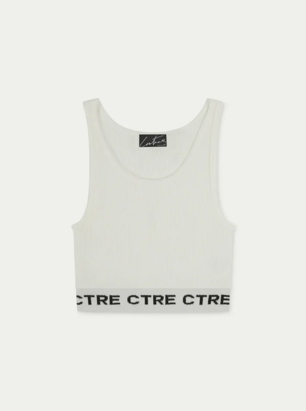 The Couture Club Ctre Knitted Vest Top