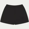 The Couture Club Emblem Applique Jersey Shorts