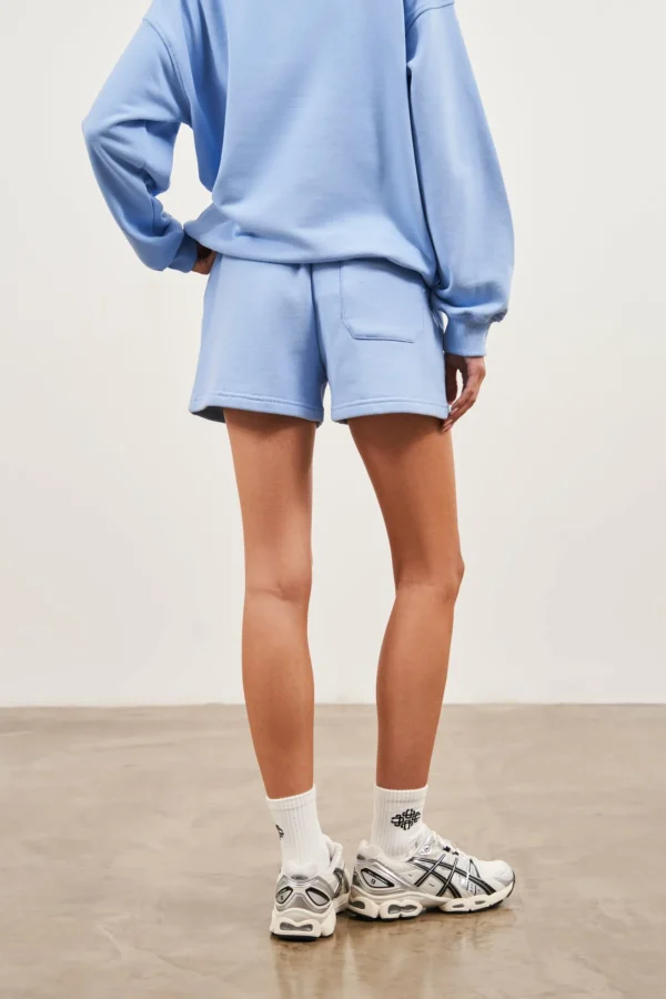 The Couture Club Emblem Embossed Shorts