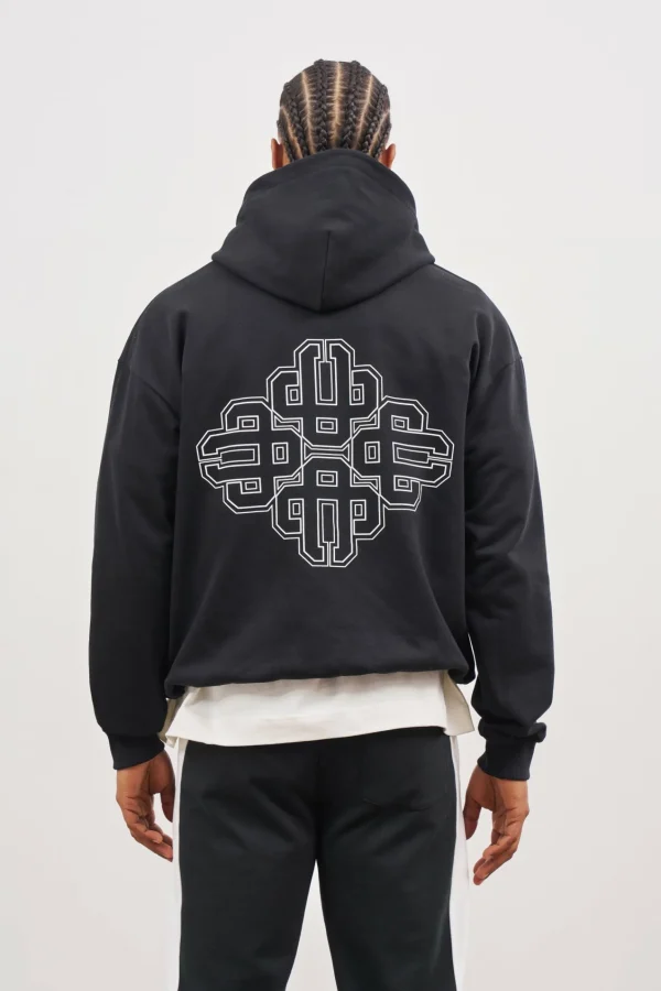The Couture Club Emblem Outline Hoodie