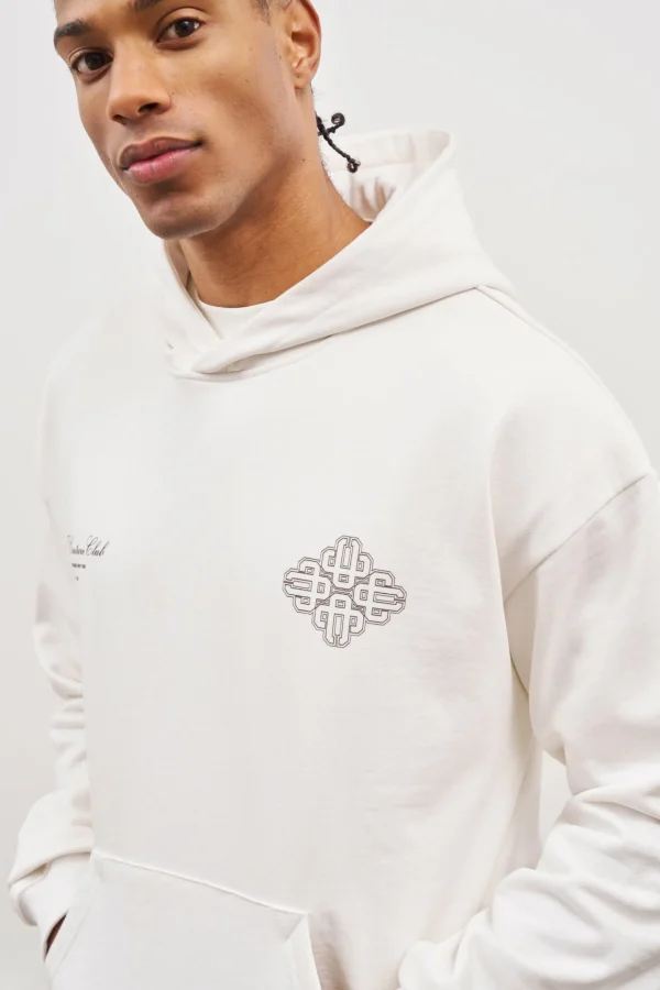 The Couture Club Emblem Outline Hoodie