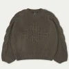 The Couture Club Emblem Oversized Knit Jumper