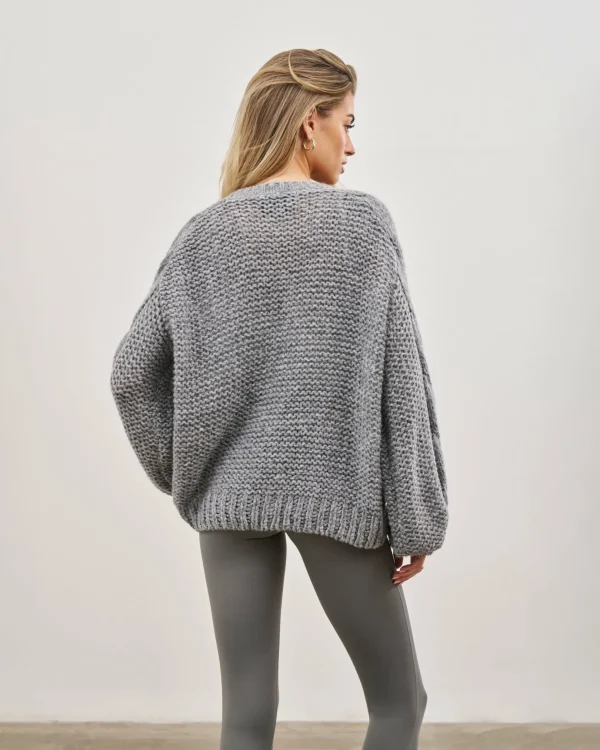 The Couture Club Emblem Oversized Knit Jumper