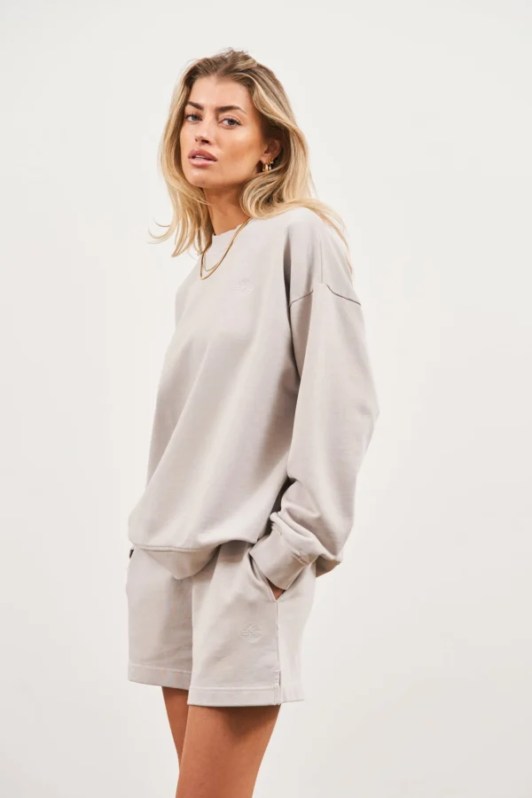 The Couture Club Emblem Oversized Sweatshirt