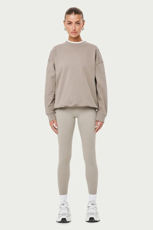 The Couture Club Emblem Oversized Sweatshirt