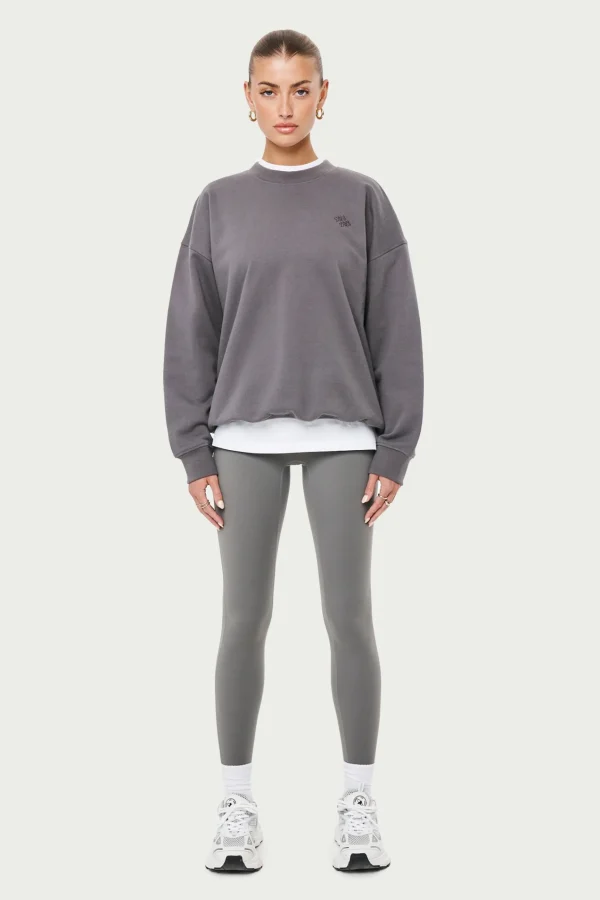 The Couture Club Emblem Oversized Sweatshirt