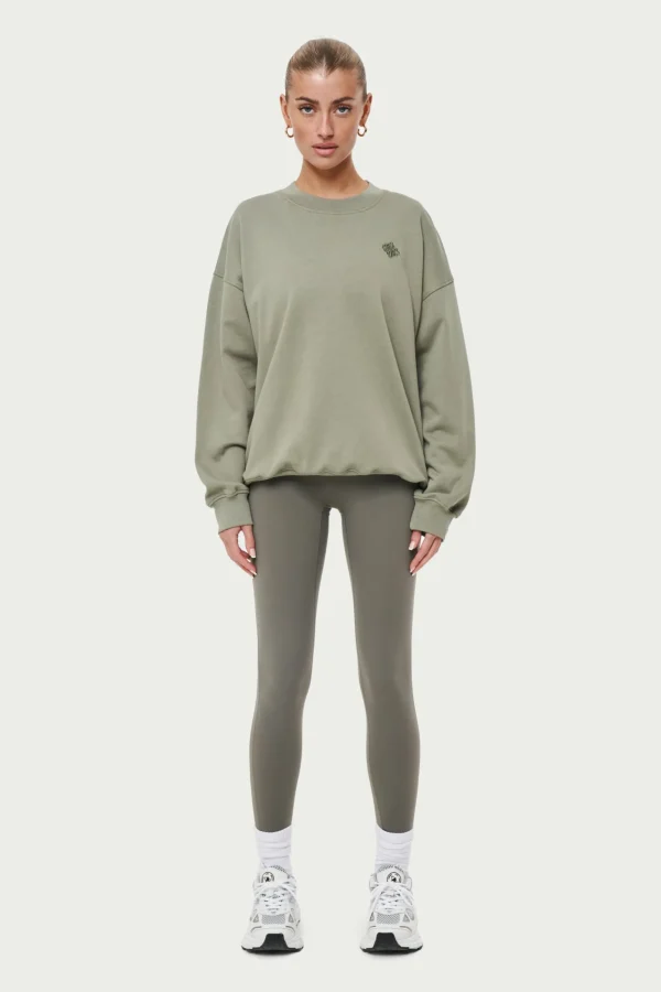 The Couture Club Emblem Oversized Sweatshirt