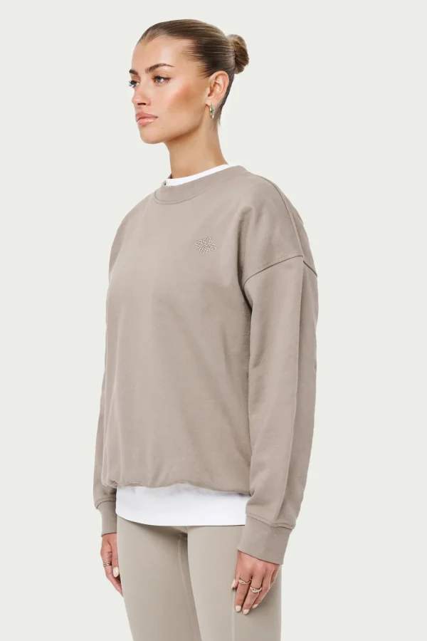 The Couture Club Emblem Oversized Sweatshirt
