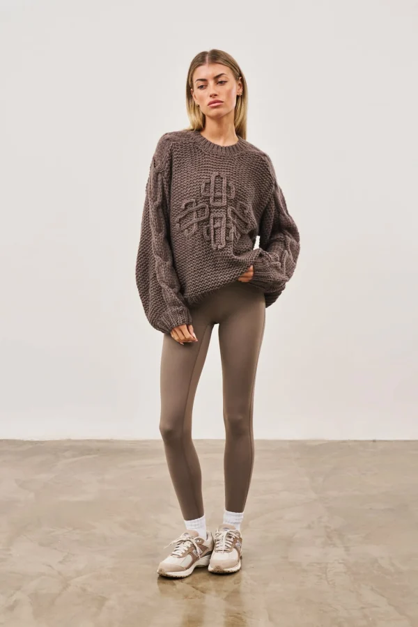 The Couture Club Emblem Sculpting Stretch Leggings