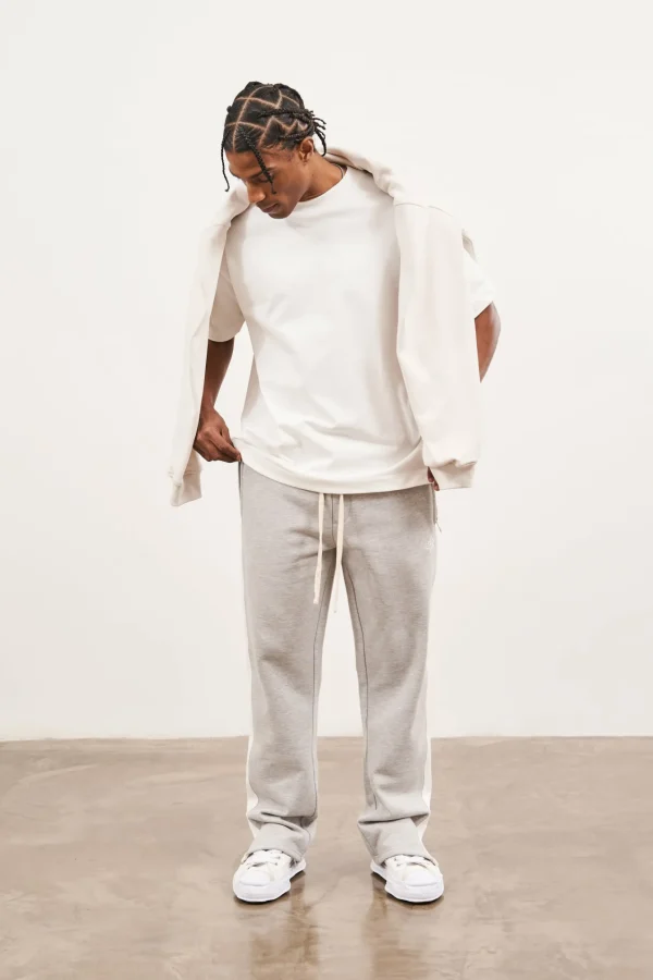 The Couture Club Emblem Side Panel Split Hem Joggers