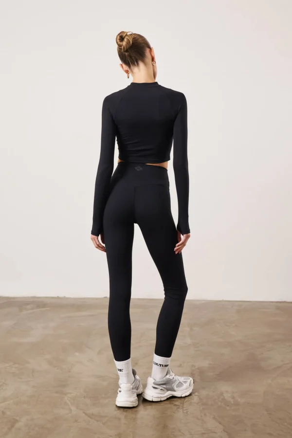 The Couture Club Emblem Soft Touch Jersey Leggings