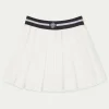The Couture Club Emblem Waistband Tennis Mini Skirt