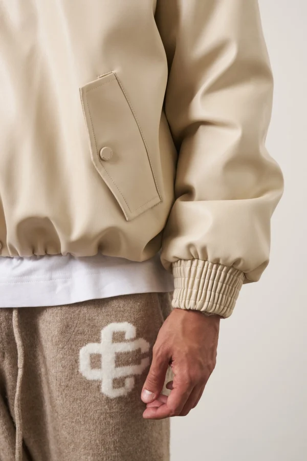 The Couture Club Faux Leather Bomber