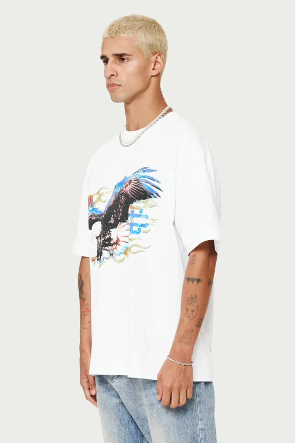 The Couture Club Graphic Flame Vintage T-Shirt