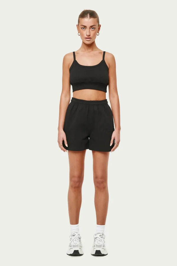 The Couture Club Jersey Logo Crop Top