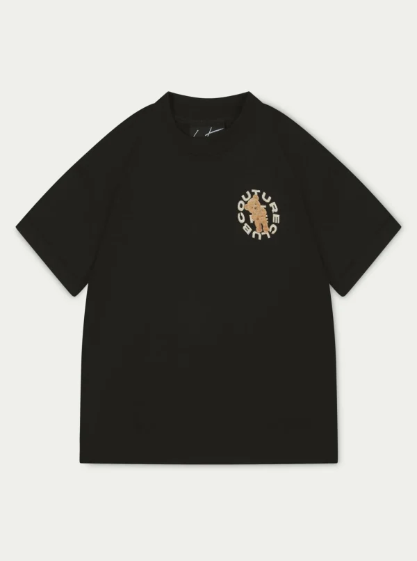 The Couture Club Kids Circle Graphic Teddy T-Shirt