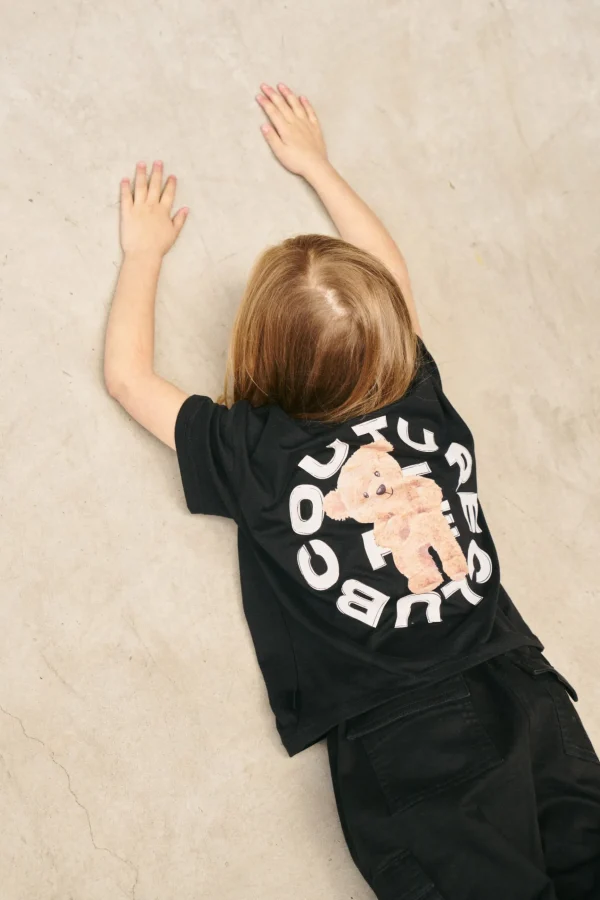 The Couture Club Kids Circle Graphic Teddy T-Shirt