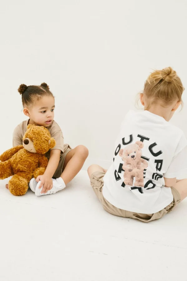 The Couture Club Kids Circle Graphic Teddy T-Shirt