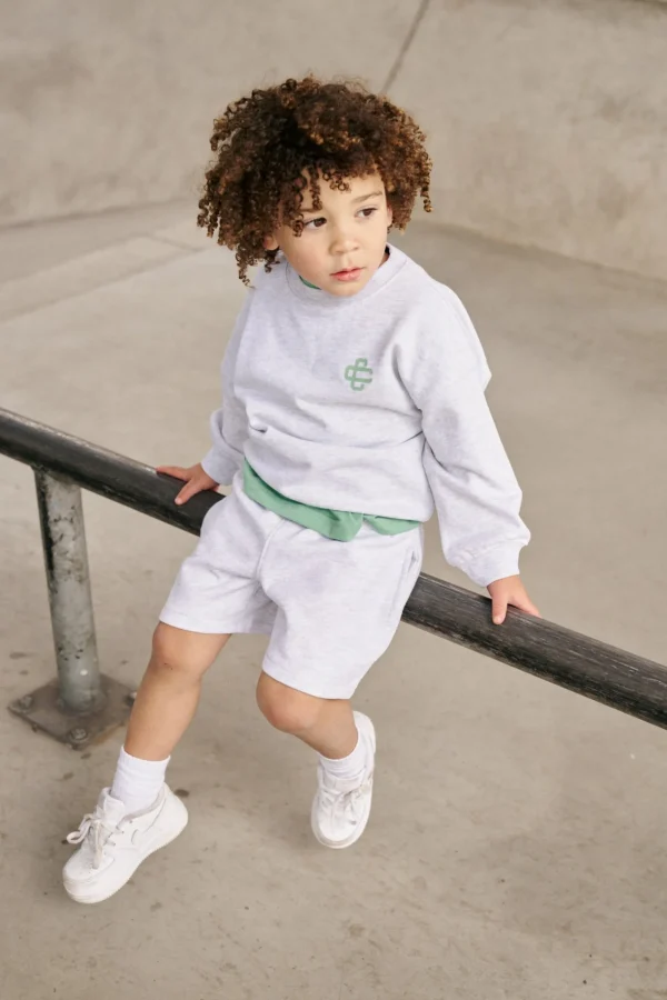 The Couture Club Kids Emblem Print Sweat