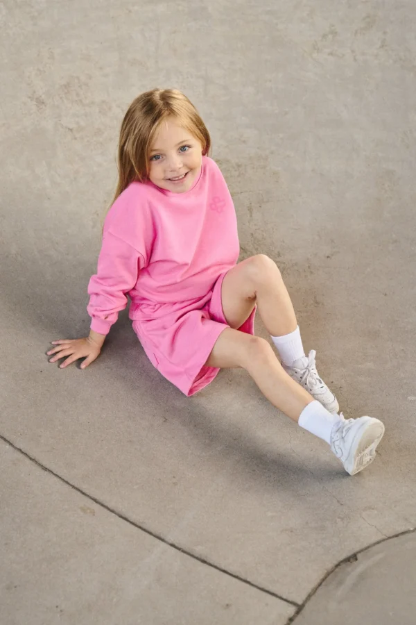 The Couture Club Kids Emblem Print Sweat