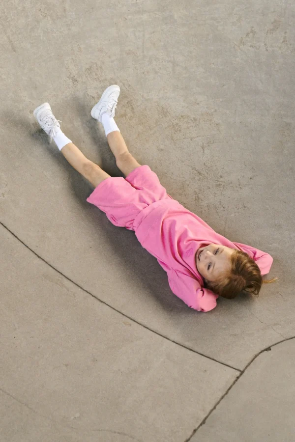 The Couture Club Kids Emblem Print Sweat Short