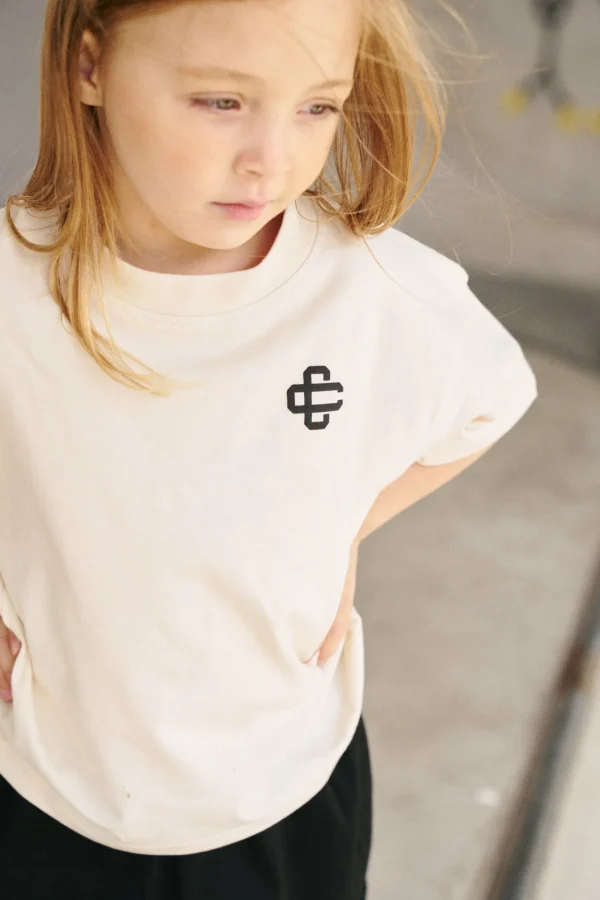 The Couture Club Kids Emblem Puff Print T-Shirt