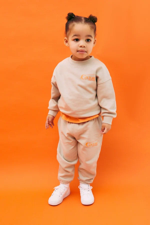 The Couture Club Kids Globe Print Sweat