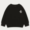 The Couture Club Kids Knitted Emblem Crew
