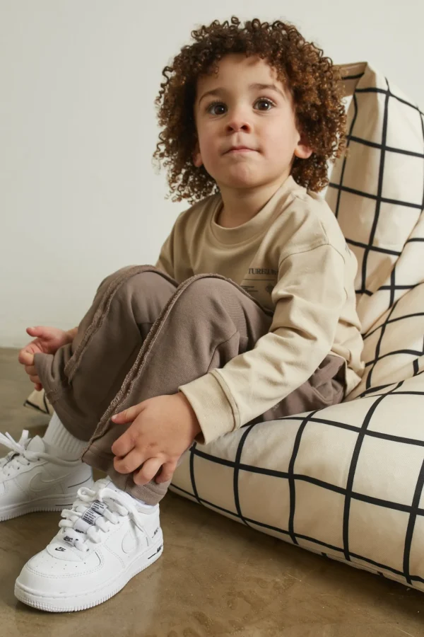 The Couture Club Kids Long Sleeve Multi Graphic T-Shirt