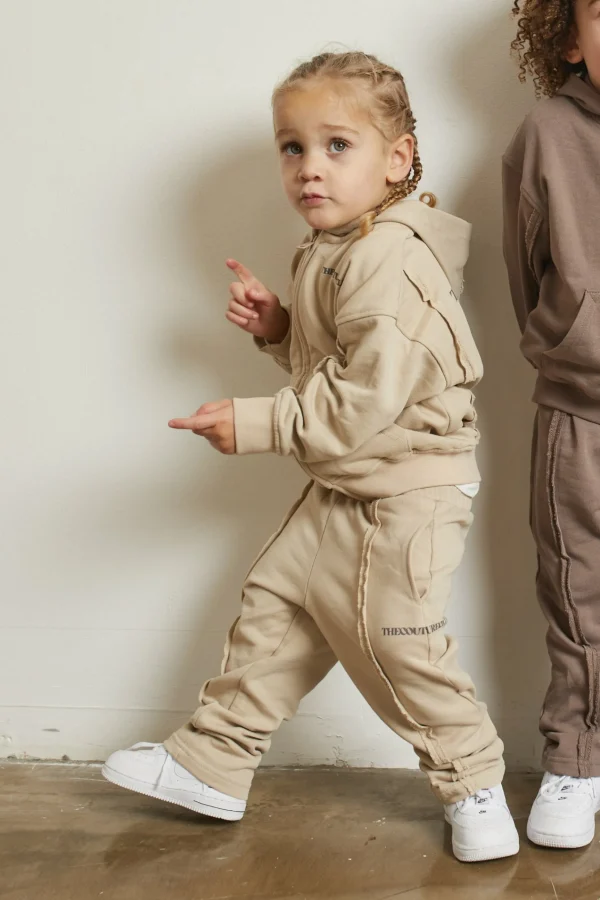 The Couture Club Kids Raw Seam Members Only Hoodie