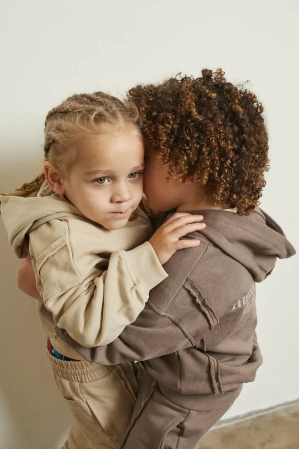 The Couture Club Kids Raw Seam Members Only Hoodie