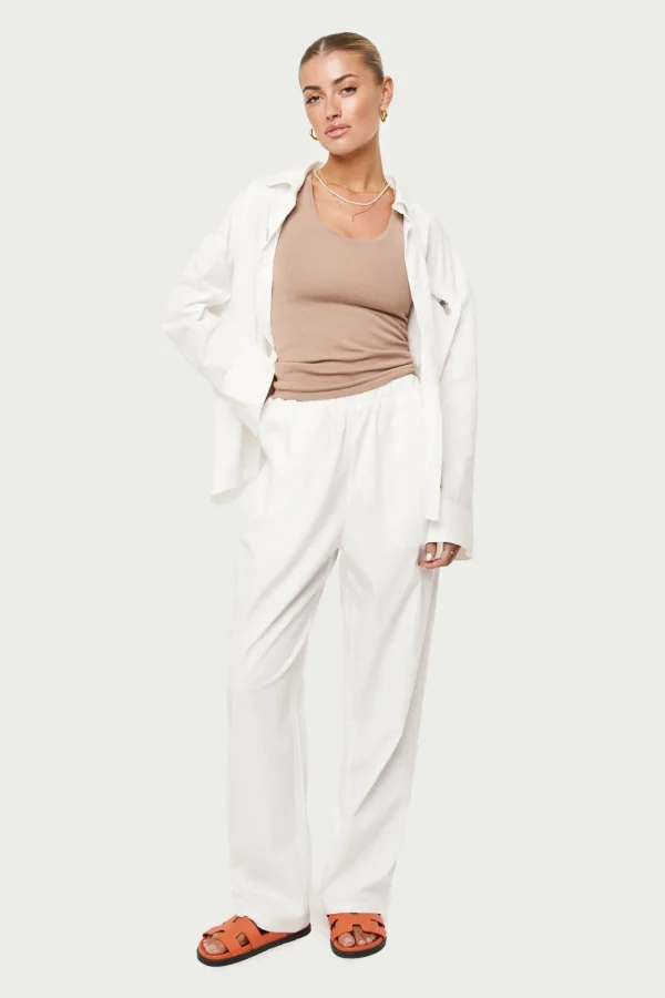 The Couture Club Knitted Logo Racer Vest